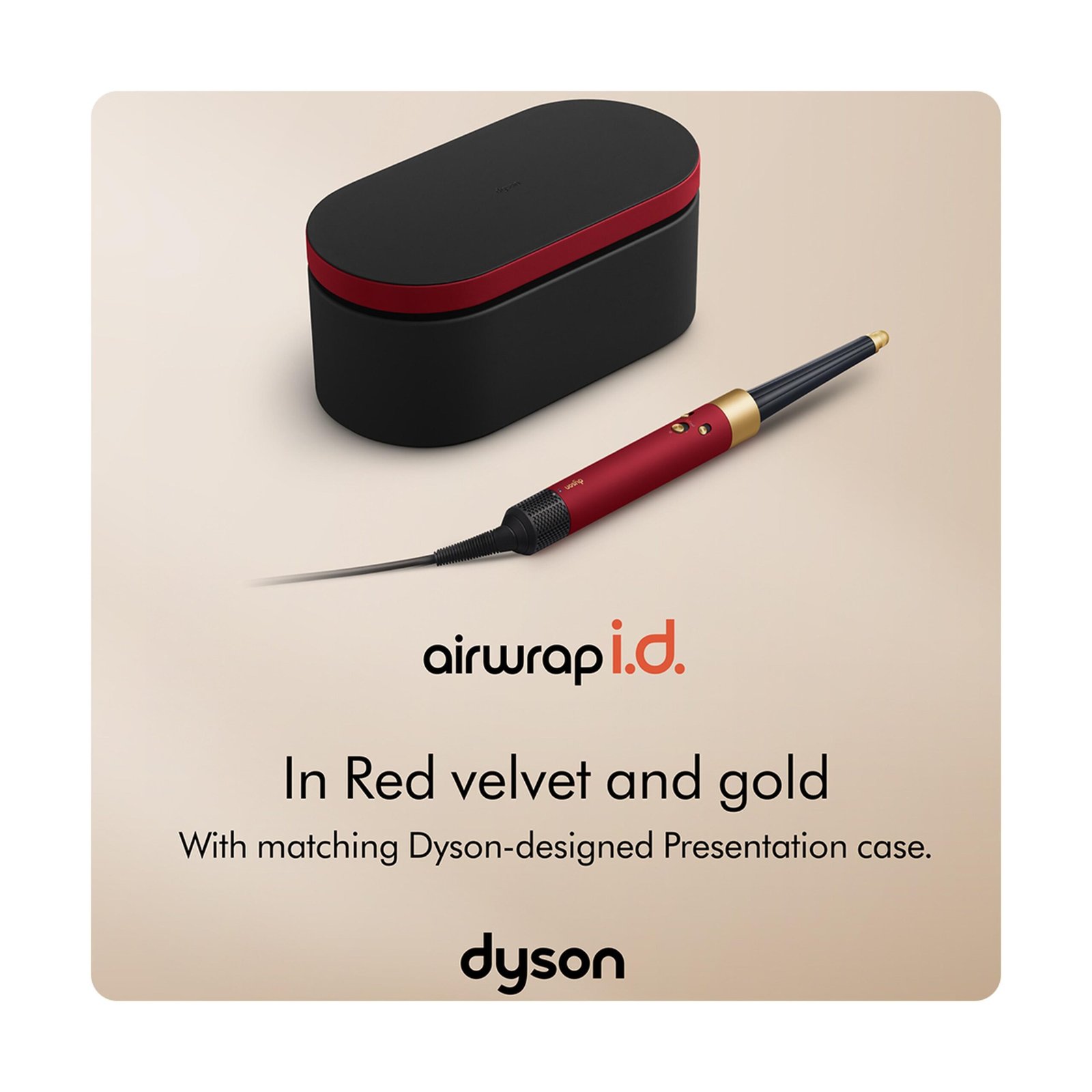 Dyson Airwrap i.d.™ Multi-Styler and Dryer Red Velvet / Gold