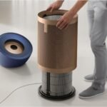 Dyson Purifier Big+Quiet Formaldehyde BP04 (Prussian Blue/Gold)